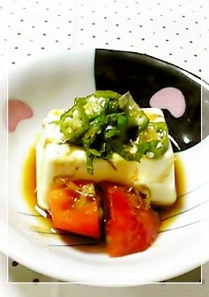 ✿オクラと大葉の冷や奴ポン✿-レシピのメイン写真