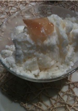 生姜ハチミツのヨーグルトかき氷-レシピのメイン写真