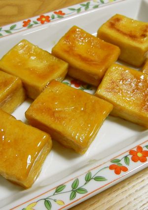 高野豆腐の蜂蜜で♪照り焼き❀-レシピのメイン写真