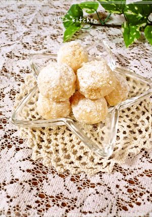 アレ対応♬米粉でサクッホロ♡スノーボール-レシピのメイン写真