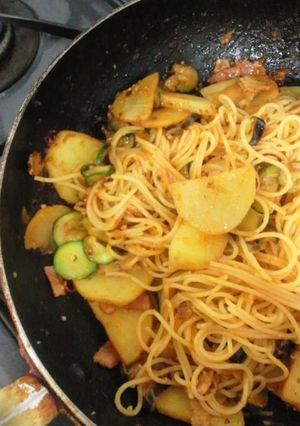 彩り夏野菜パスタ-レシピのメイン写真