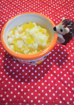 離乳食★中期〜かぼちゃうどん-レシピのメイン写真