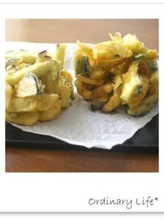 夏野菜のかき揚げ-レシピのメイン写真