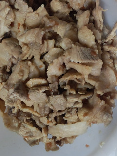 簡単!豚肉の梅肉あえ-レシピのメイン写真
