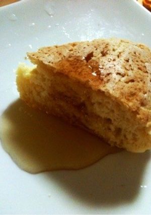豆腐でモチモチ♡油・卵なしパンケーキ風-レシピのメイン写真