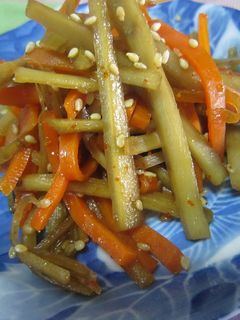 きんぴら牛蒡-レシピのメイン写真