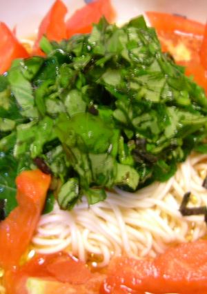 冷製パスタ？豆腐のカッペリーニ風-レシピのメイン写真