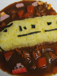 新幹線☆カレー-レシピのメイン写真