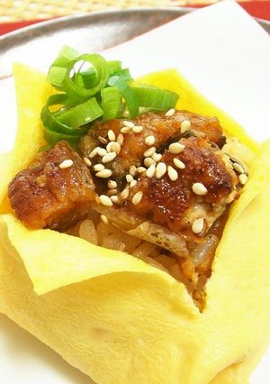 おもてなしに♪うなぎの玉子寿司-レシピのメイン写真