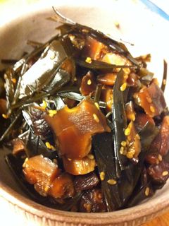 椎茸と昆布の佃煮だぁ!(´−`) ンー-レシピのメイン写真