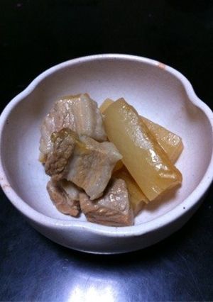 大根と豚バラの味噌煮込み-レシピのメイン写真