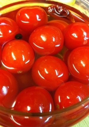 ミニトマトの甘酢漬けピクルス(´Д` )-レシピのメイン写真