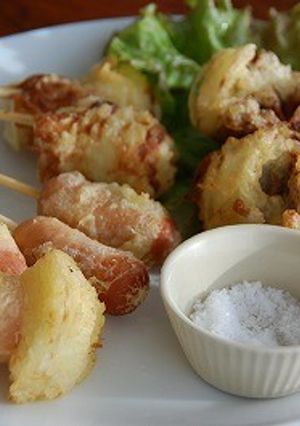 冷蔵庫にある材料で！簡単串天-レシピのメイン写真