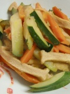 ズッキーニの焼き肉のたれ煮♬-レシピのメイン写真