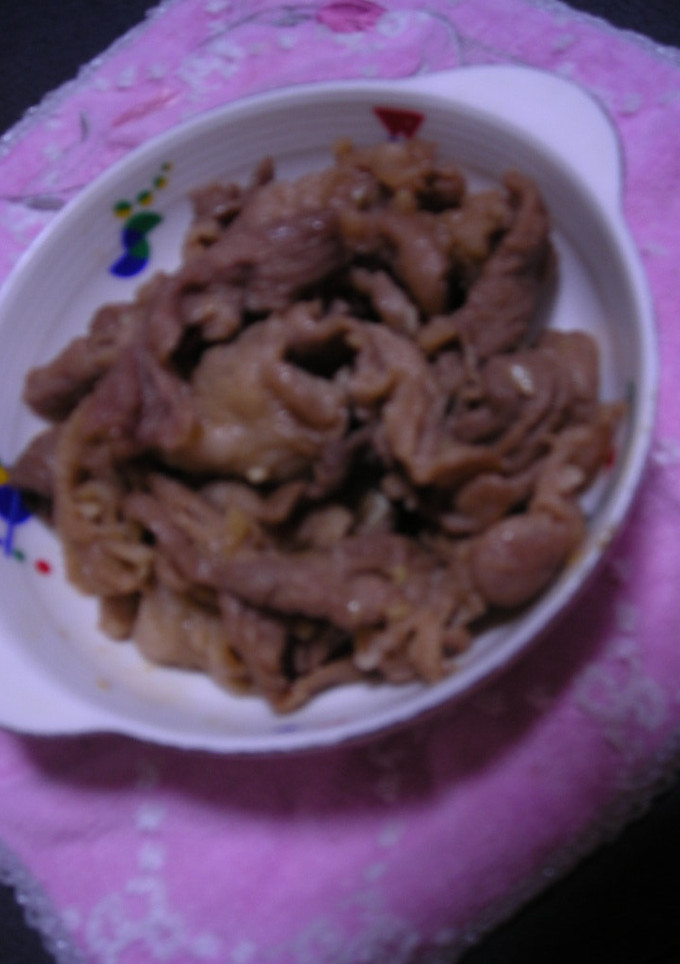 ちゃちゃっとしょうが焼き！-レシピのメイン写真