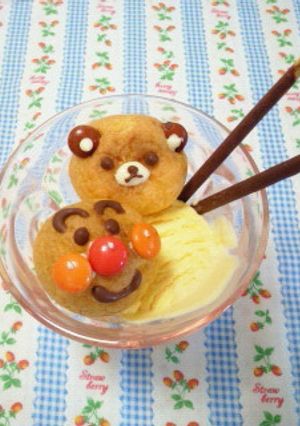 ☆簡単キャラデコシュークリーム☆-レシピのメイン写真