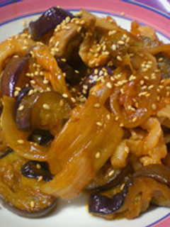 焼肉のたれで簡単絶品♪夏野菜豚キムチ-レシピのメイン写真