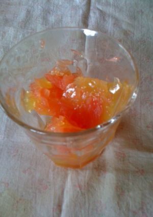 甘さ控えめ野菜ジュース寒天-レシピのメイン写真