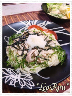 夏にはコレ♪ぶっかけ素麺-レシピのメイン写真