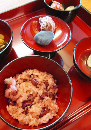 祝い膳のお赤飯♪-レシピのメイン写真