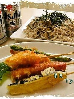簡単・お手軽☆串天「アゲパー」*-レシピのメイン写真