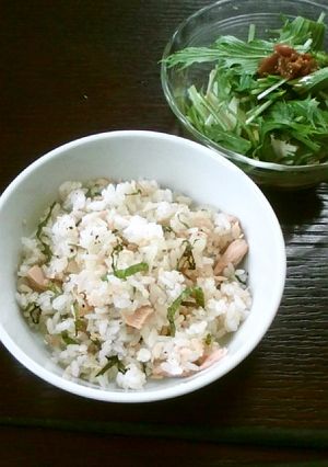 まぜごはん★らっきょうとシーチキン-レシピのメイン写真