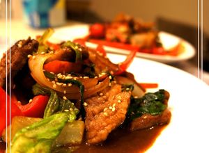 激旨✿牛カルビ肉の味噌ソースソテー10分-レシピのメイン写真