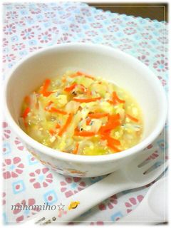 離乳食✿キャベツと豆腐のとろとろ煮-レシピのメイン写真