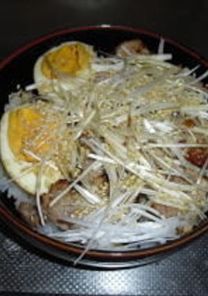 炙りチャーシュー丼-レシピのメイン写真