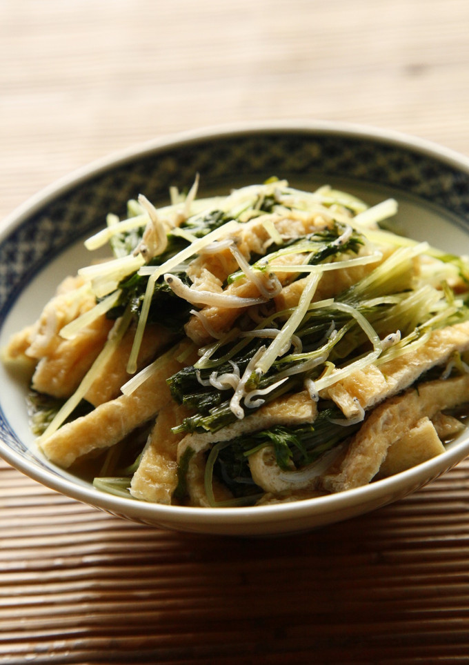 みず菜の炊いたん-レシピのメイン写真