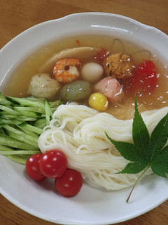 冷やしおでん素麺-レシピのメイン写真