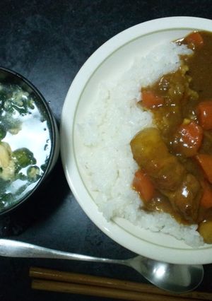 ポークカレー（甘辛口)-レシピのメイン写真