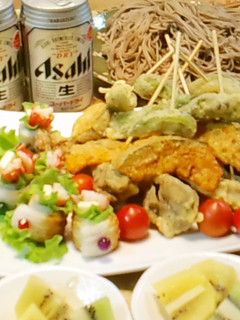 アレンジ衣の串天で揚げパー♪-レシピのメイン写真