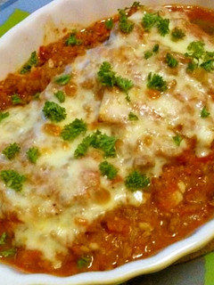 夏野菜ミートグラタン-レシピのメイン写真