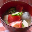 手軽に作ろう!ツナと夏野菜の冷汁風