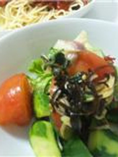 たっぷり野菜の塩昆布サラダ-レシピのメイン写真
