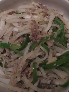 大根と豚ひき肉の味噌炒め-レシピのメイン写真