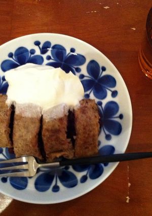 くるみ風味のあんこ巻き-レシピのメイン写真