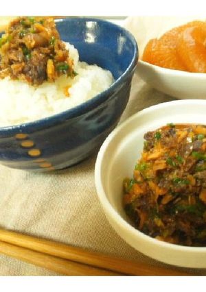 魚のアラのねぎ味噌フレーク-レシピのメイン写真