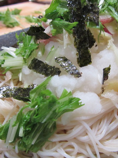 大根おろしのさっぱりそうめん-レシピのメイン写真