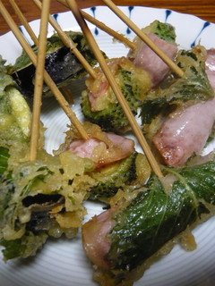 3種類夏野菜串天-レシピのメイン写真
