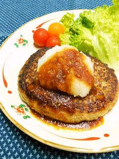 具だくさん焼き肉のたれでハンバーグ-レシピのメイン写真