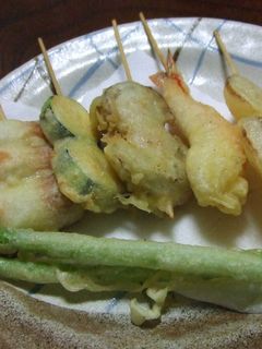 野菜と海鮮の串天盛-レシピのメイン写真