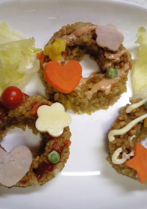 炊飯器で超簡単☆ドーナツデコカレー-レシピのメイン写真