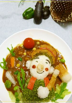デコカレー♡農家のみなさん　ありがとう♡-レシピのメイン写真