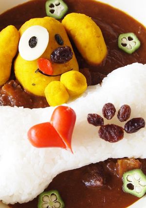 マッシュかぼちゃdeワンワンちゃんカレー-レシピのメイン写真