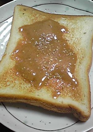きな粉が片付くトーストのお供-レシピのメイン写真