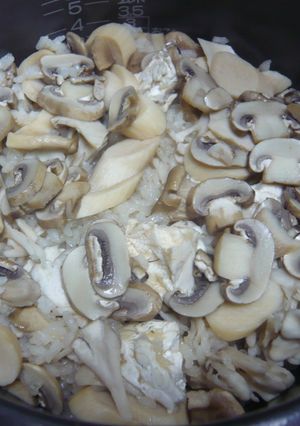 キノコの炊き込みご飯-レシピのメイン写真