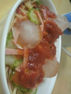 夏野菜の冷製パスタ-レシピのメイン写真