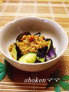 揚げナスのピリ辛納豆ダレ♪-レシピのメイン写真